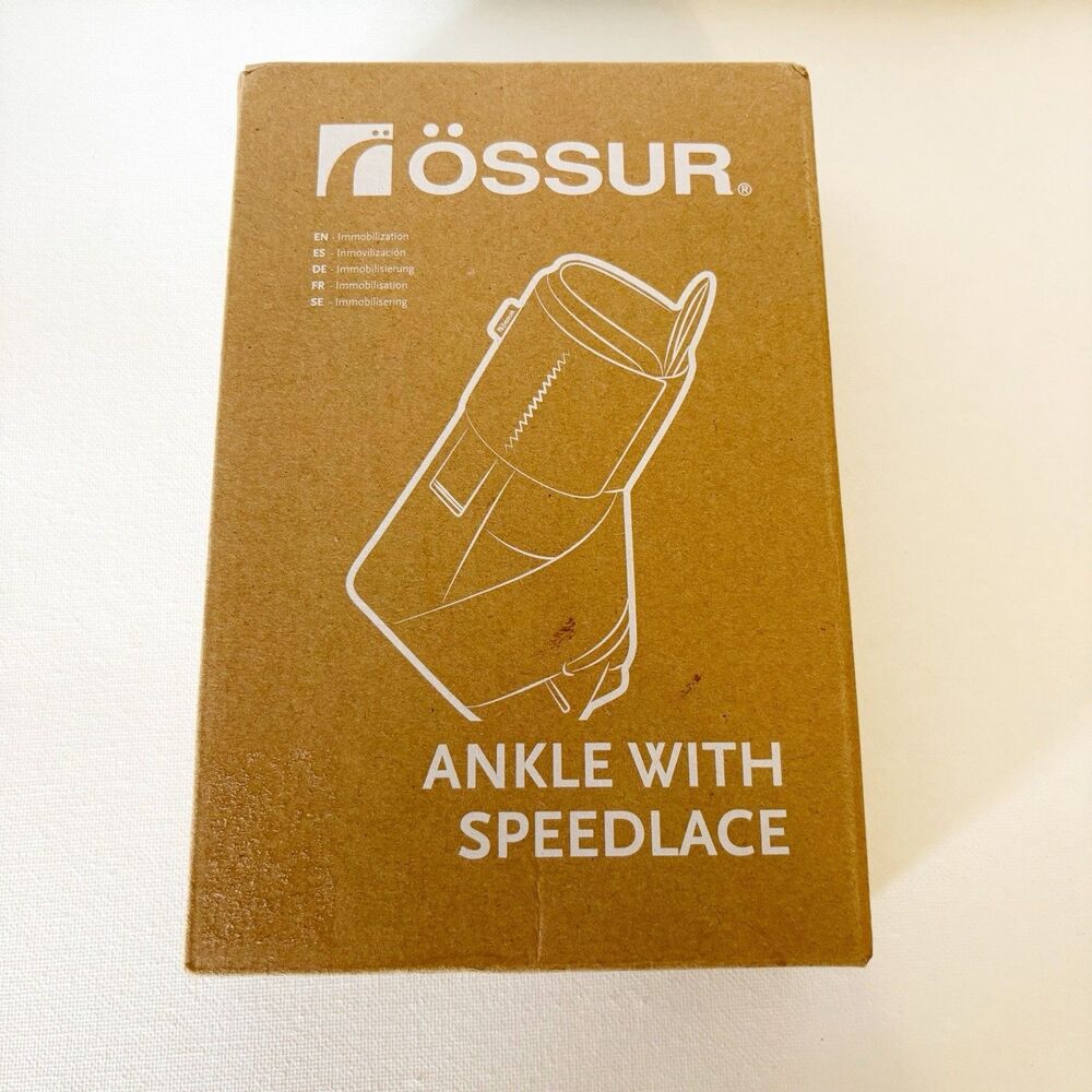 Ossur FormFit Ankle Brace Figure Quick Lace Up Size Medium